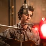 Timothée Chalamet es Bob Dylan en 'A Complete Unknown'