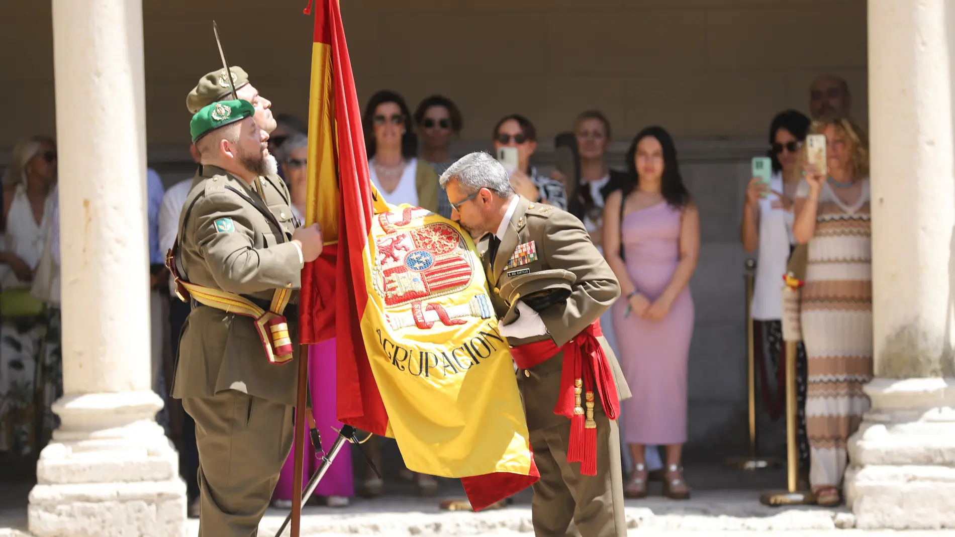Valladolid celebra en el Palacio Real el Día de la Cuarta Subinspección General del Ejército