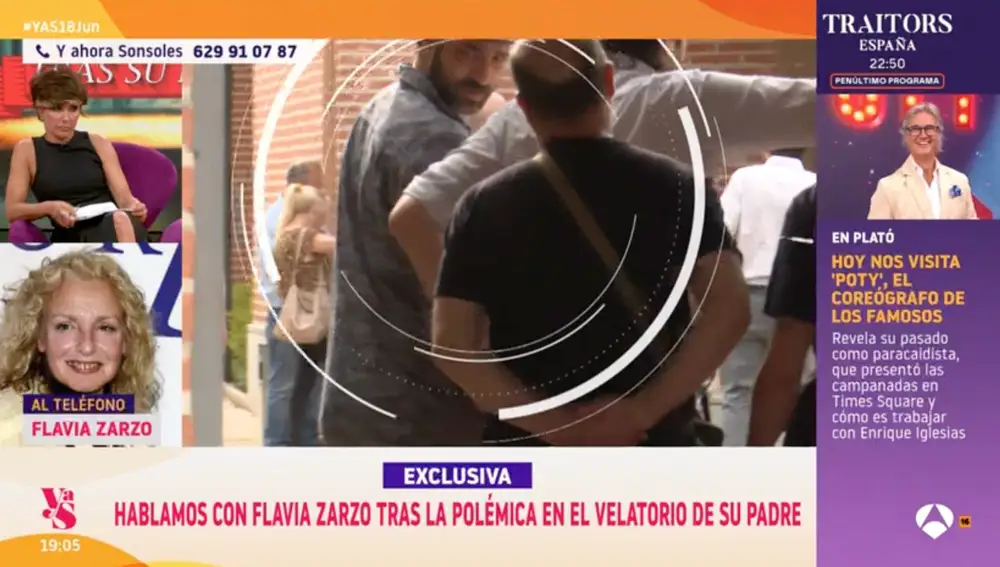 Captura la intervención de Flavia Zarzo en 'Y ahora Sonsoles'