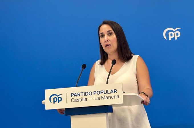 Portavoz del PP de C-LM, Alejandra Hernández.