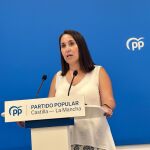 Portavoz del PP de C-LM, Alejandra Hernández.