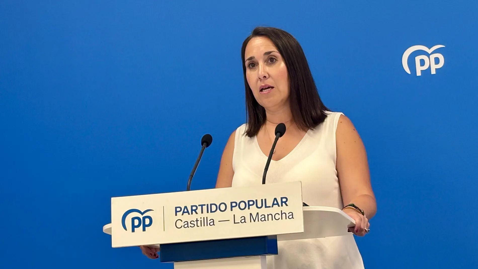 Portavoz del PP de C-LM, Alejandra Hernández.