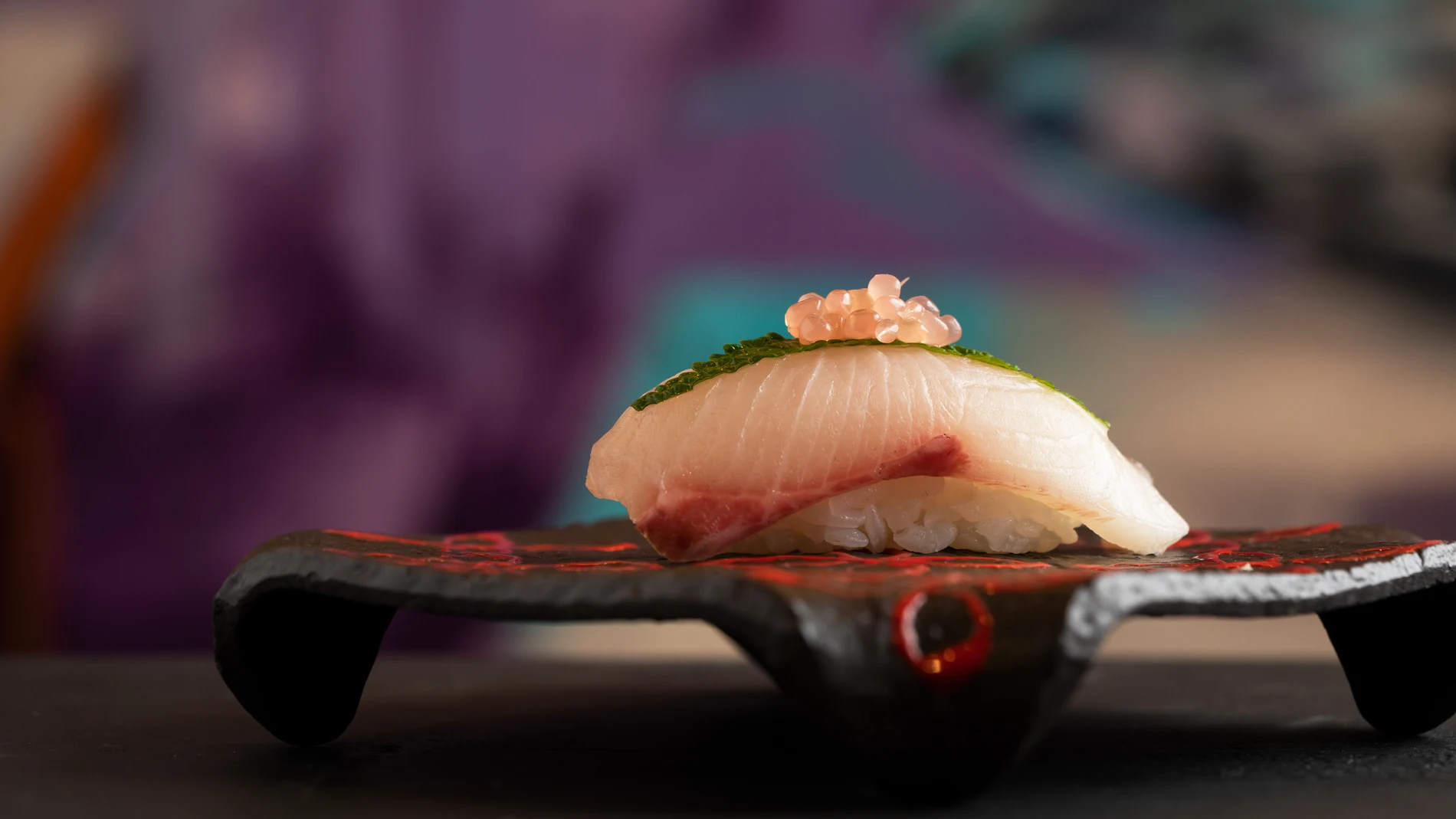 Niguiri de Mojito de Ricardo Sanz Wellington