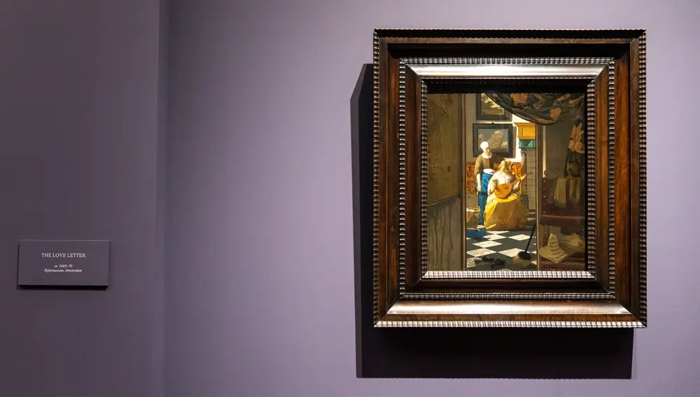 Una muestra de arte en Nueva York invita a descifrar tres “cartas de amor de Vermeer”