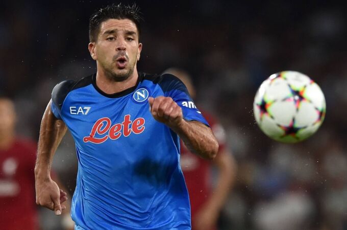 Giovanni Simeone con el Nápoles