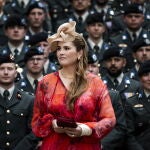 Dutch King Willem-Alexander and Princess Amalia present new standard