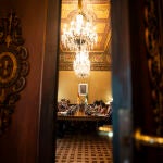 El presidente de la Junta de Andalucía, Juanmma Moreno, en la reunión del Consejo de Gobierno