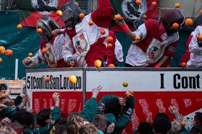 Batalla de las Naranjas en Ivrea