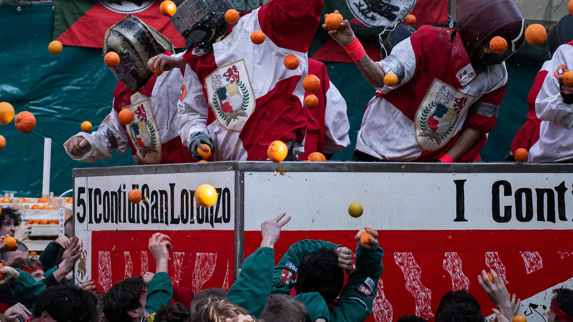 Batalla de las Naranjas en Ivrea