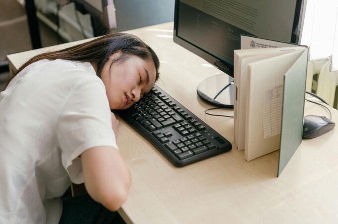 Quedarse dormido en el trabajo