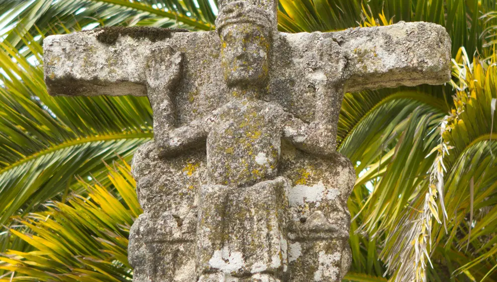 El cruceiro más antiguo de Galicia