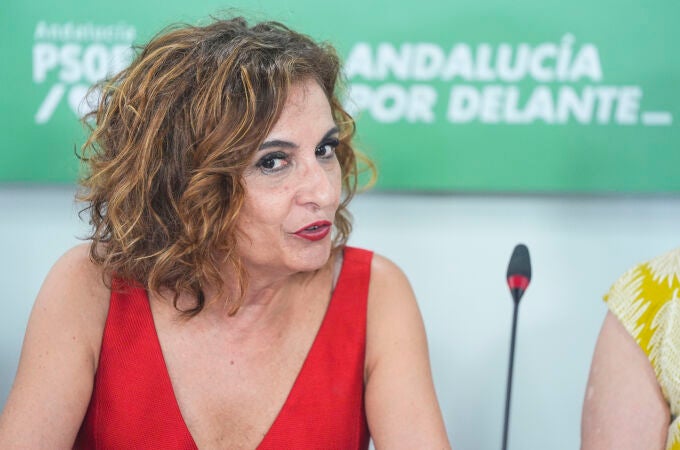 María Jesús Montero preside el pleno de la Comisión Ejecutiva Regional (Sevilla)