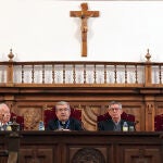 Luis Argüello junto a Santiago García-Jalón de la Lama o Antonio Sánchez Orantos