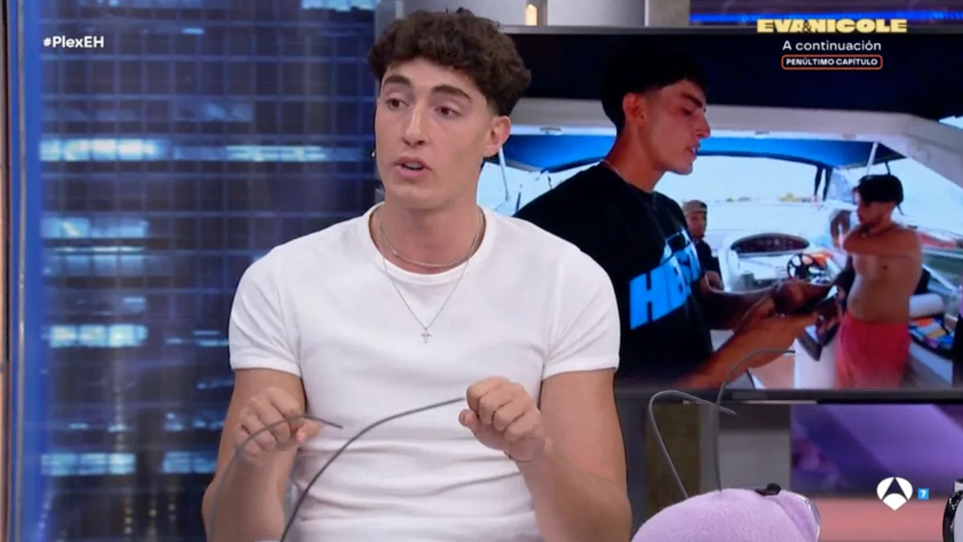 Captura de Plex en 'El Hormiguero'