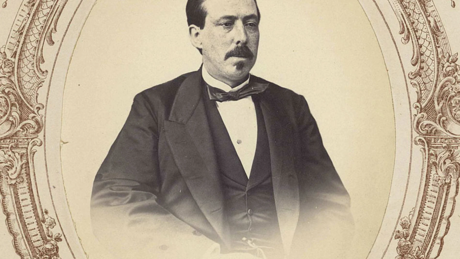 Retrato de Manuel Ruiz Zorrilla, por José Suárez