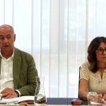 MIguel Ángel García Nieto junto a Mercedes Cófreces