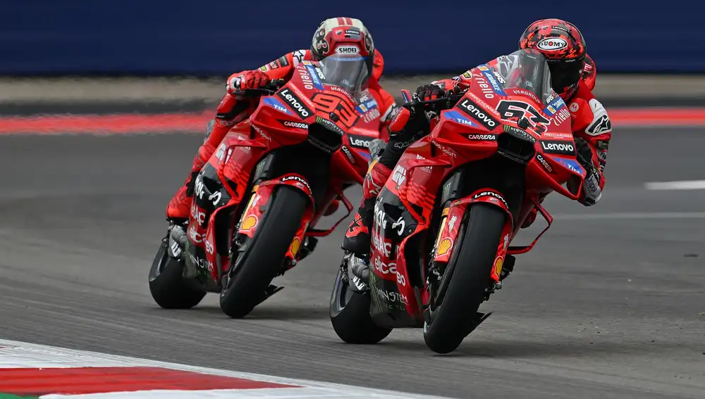 Motociclismo/GP Italia.- (Previa) Márquez quiere morder en territorio Bagnaia
