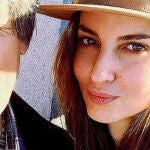 Ariadne Artiles junto a su padre Ángel
