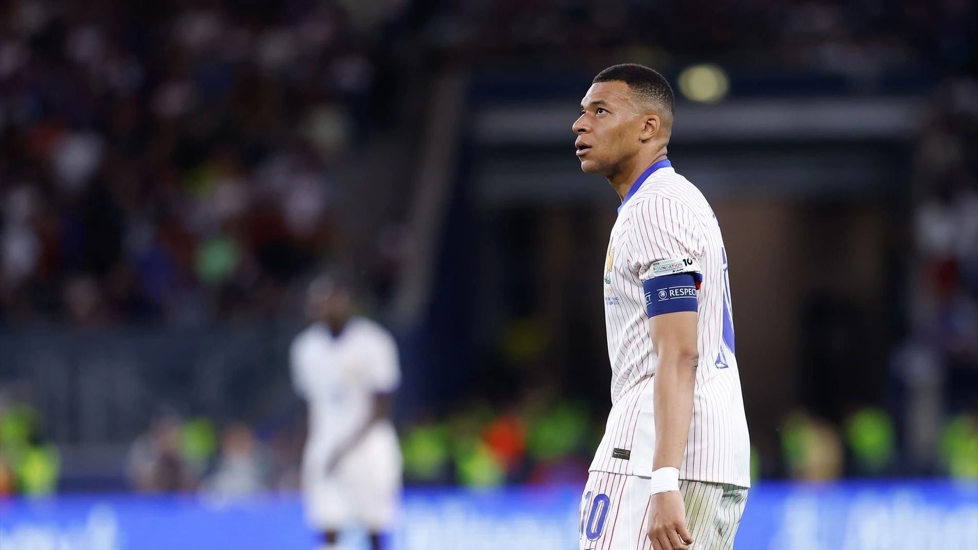 (Foto de ARCHIVO) Kylian Mbappe of France looks on during the UEFA Nations League Semi Final match between Spain and France at Stuttgart Arena on June AFP7 VÍA EUROPA PRESS 05/06/2025 ONLY FOR USE IN SPAIN