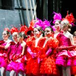 Imagen de un ensayo del espectáculo de este año de la escuela jerezana de danza Fredes Insa 