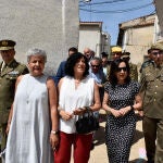 La ministra de Defensa, Margarita Robles, ha asistido a la celebración del Corpus Christi en Mira (Cuenca)