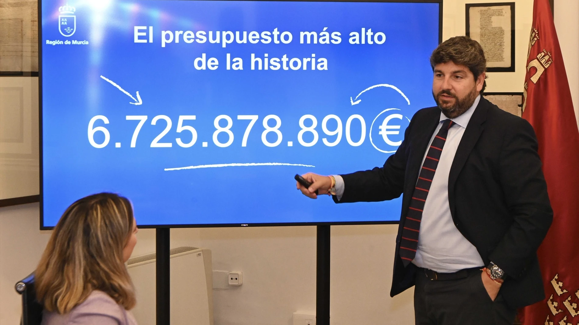 López Miras aprueba los Presupuestos más altos de la historia en la Región de Murcia