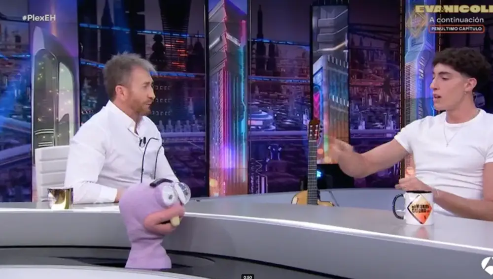 Captura de Plex en 'El Hormiguero'