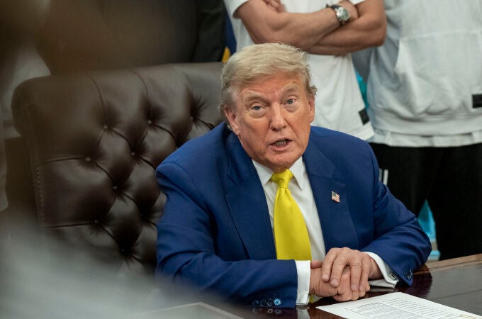 Irán.- La Casa Blanca dice que Trump tomará la decisión de intervenir militarmente en Irán "en las próximas dos semanas"