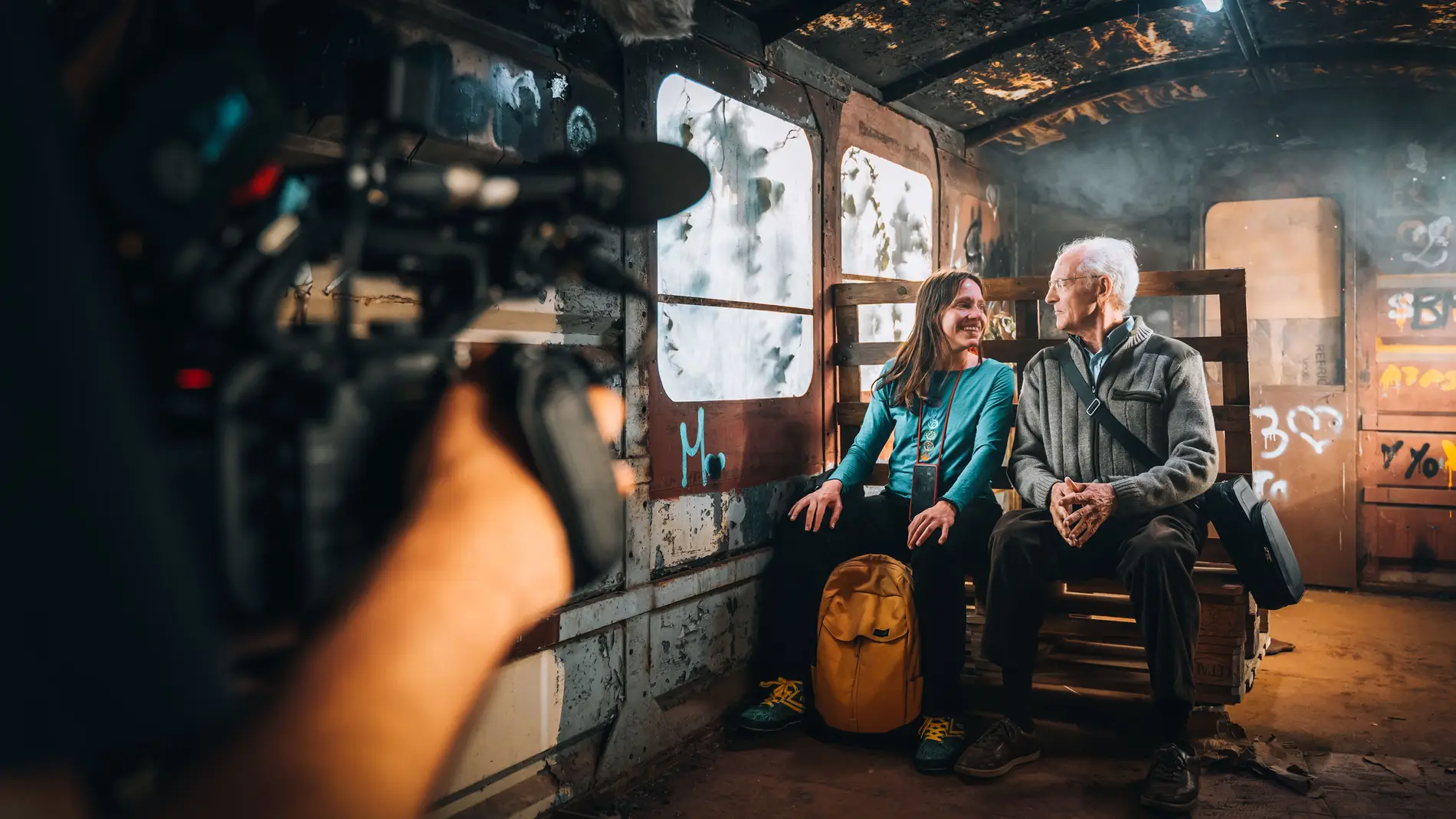 Fotograma del documental "El tren del olvido"