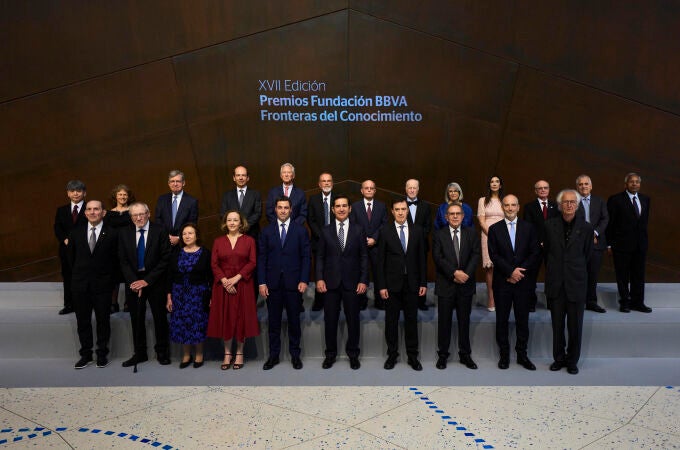 Ganadores de los Premios Fronteras del Conocimiento en su XVII edición