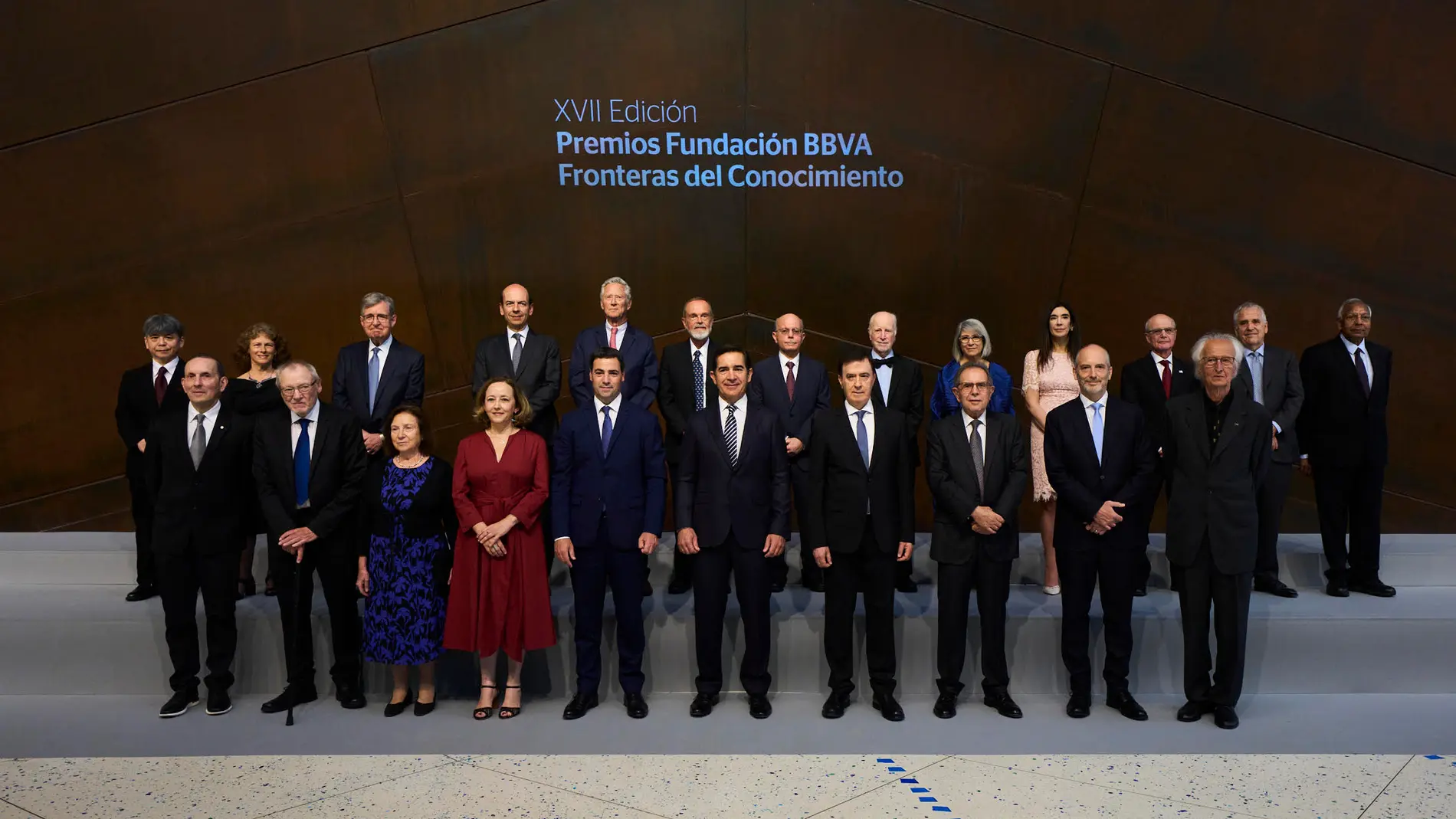 Ganadores de los Premios Fronteras del Conocimiento en su XVII edición