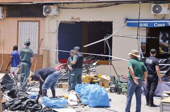 MURCIA.-San Pedro del Pinatar anula la agenda festiva de este jueves por la tarde por la explosión en un bar de Lo Pagán