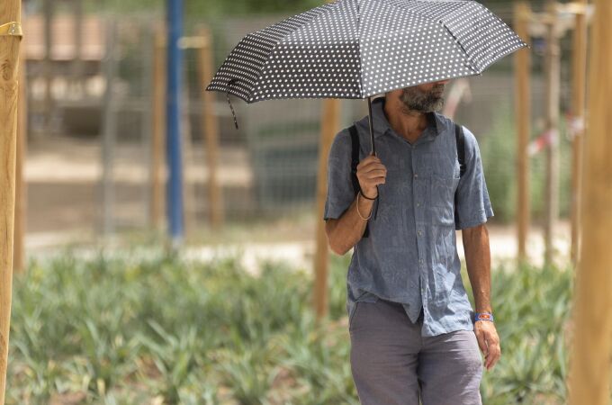 MURCIA.-Más de la mitad de España estará mañana en aviso por lluvia y altas temperaturas, con 4 CCAA en nivel naranja por calor