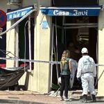 El bar Casa Javi donde ocurrió la explosión este jueves en San Pedro del Pinatar, Murcia
