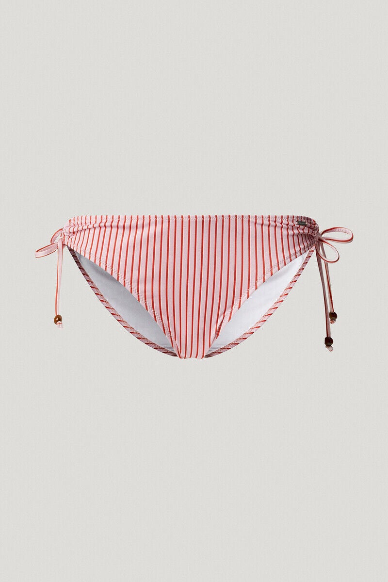 Braguita bikini de rayas.