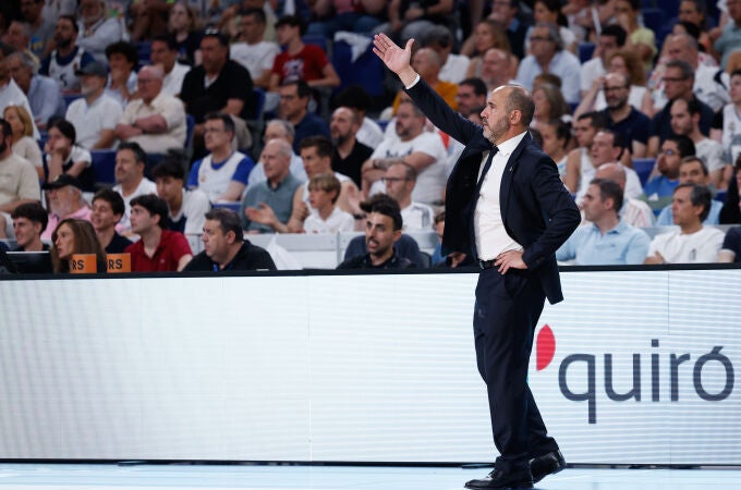Chus Mateo, en la última final de la Liga Endesa