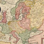 Mapa antiguo de Europa