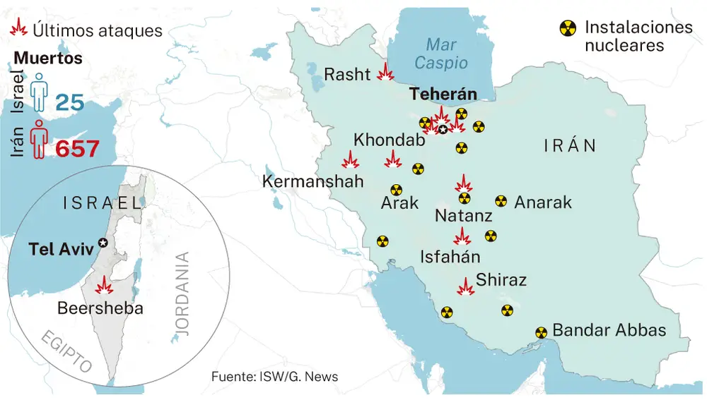 Guerra Israel-Irán 20 junio