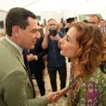 Juanma Moreno y María Jesús Montero