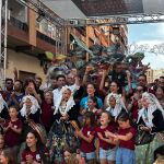 La hoguera Florida-Portazgo, primer premio en categoría infantil