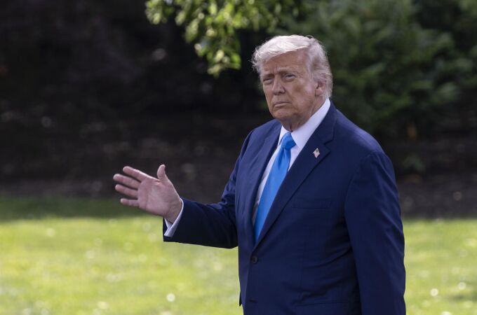 El presidente de EE UU, Donald Trump