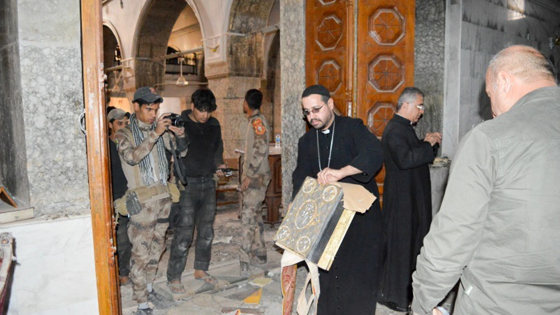 Imagen cedida por puertasabiertas.org sobre el ataque al cristianismo en el mundo