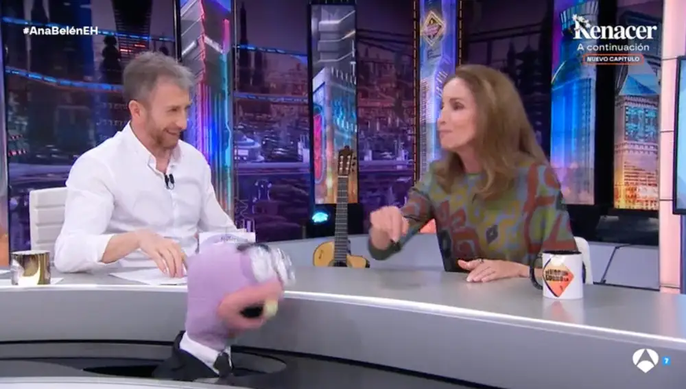 Captura de Ana Belén en 'El Hormiguero'