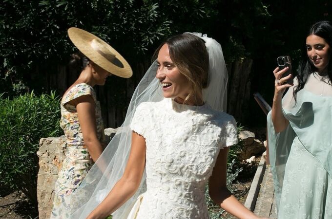 Novia en su boda.
