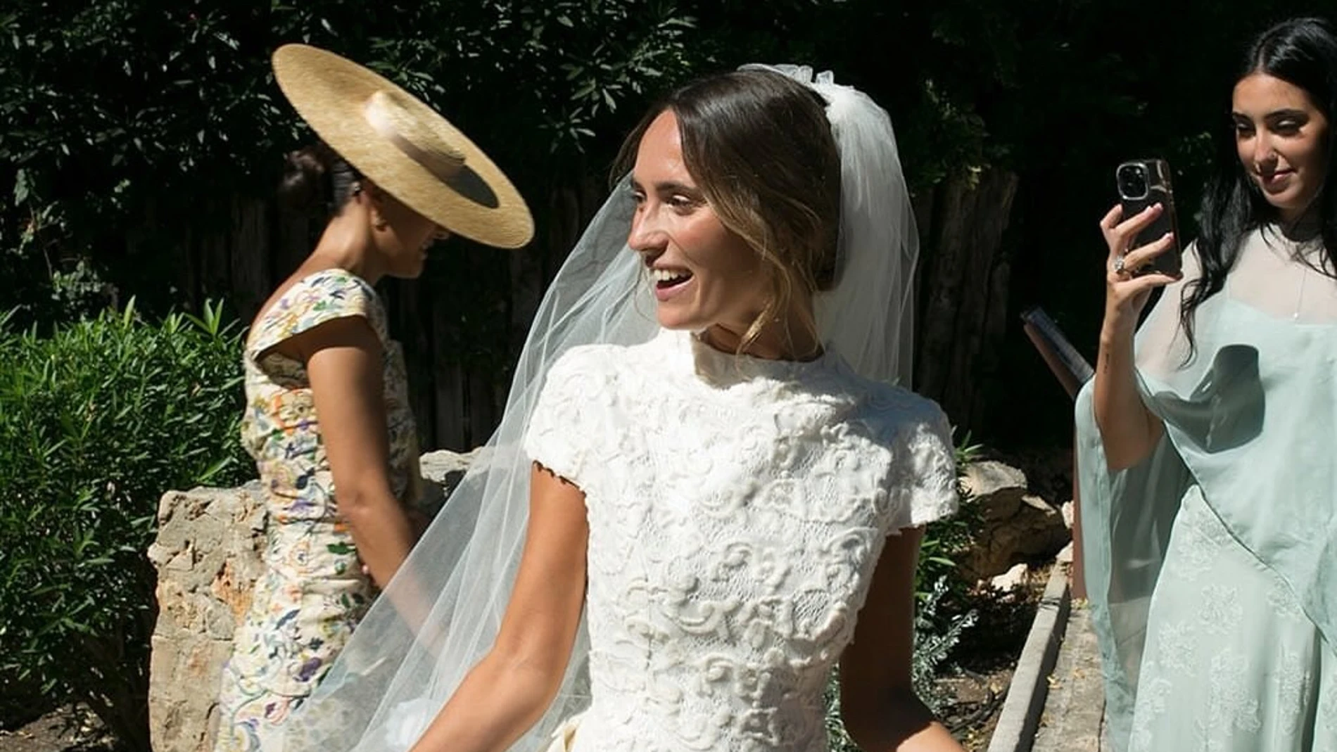 Novia en su boda.