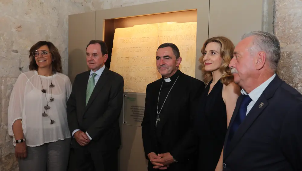 Mar Sancho junto a Jaime Alfonsín, Mikel Garciandía, Ángeles Armisén y José María López