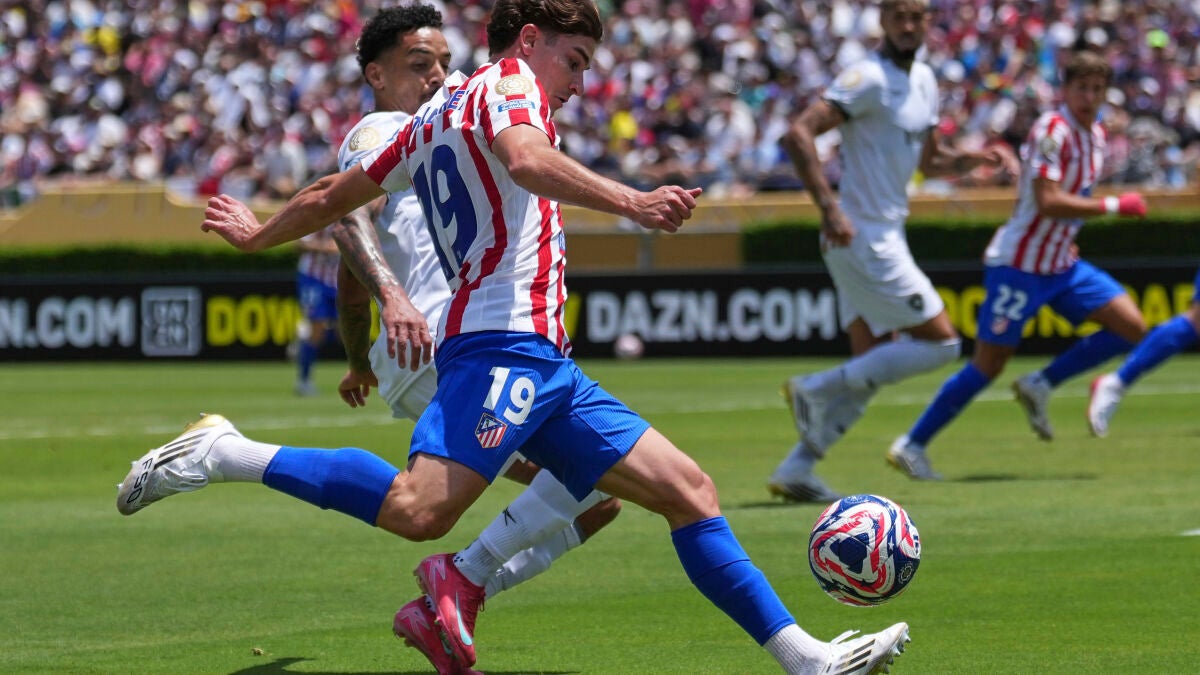 Atlético de Madrid - Botafogo, en directo hoy: fase de grupos del Mundial  de Clubes 2025
