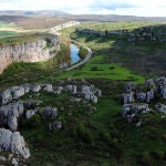 Cañón de la Horadada, en las Tuerces, dentro del Geoparque de Las Loras