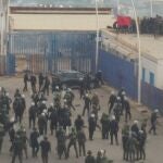 Fotografías cedidas a Efe por una vecina del Barrio Chino, en la provincia de Nador y fronterizo con Melilla