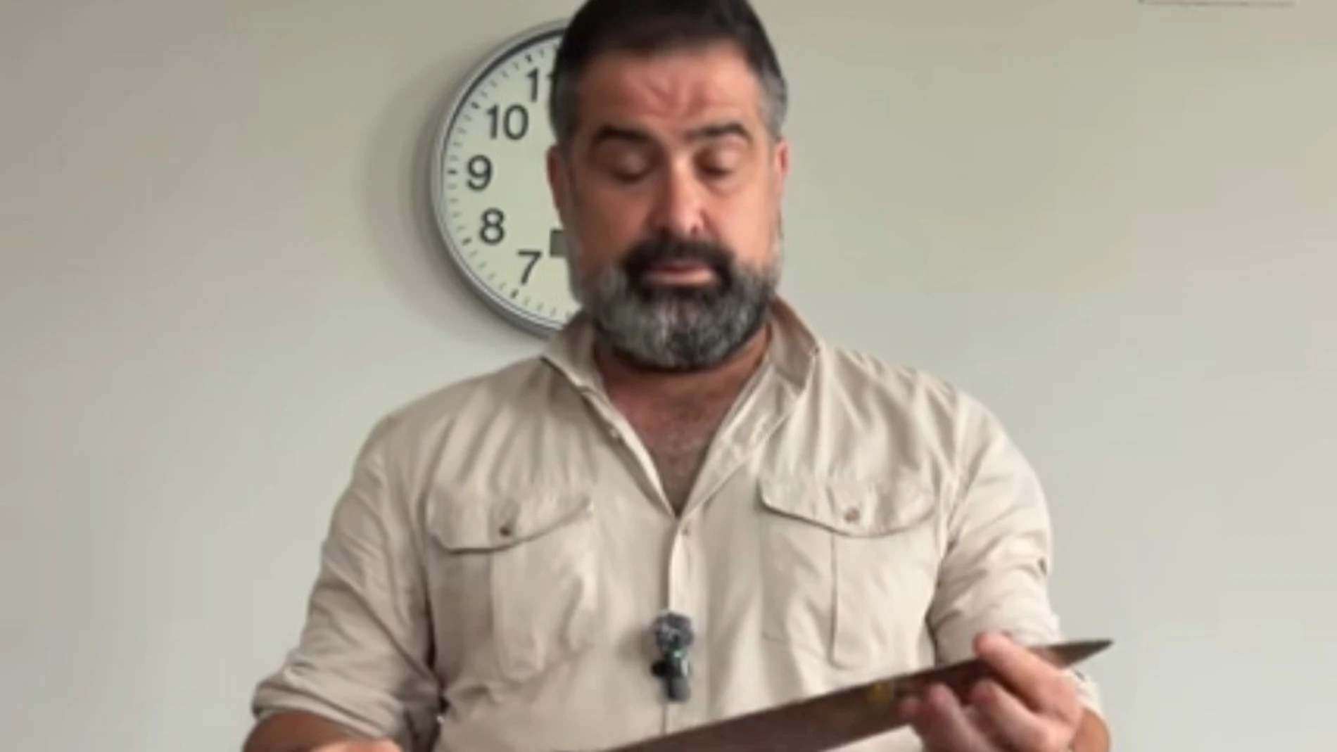 El alcalde de Cartaya, Manuel Barroso